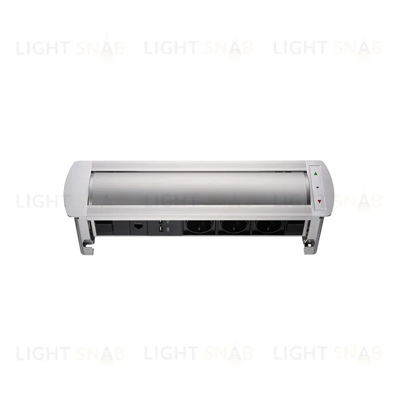 Блок розеток МХ-107 (3 секции, 2 USB и RJ-45) Mebax 00-00001185 00-00001185