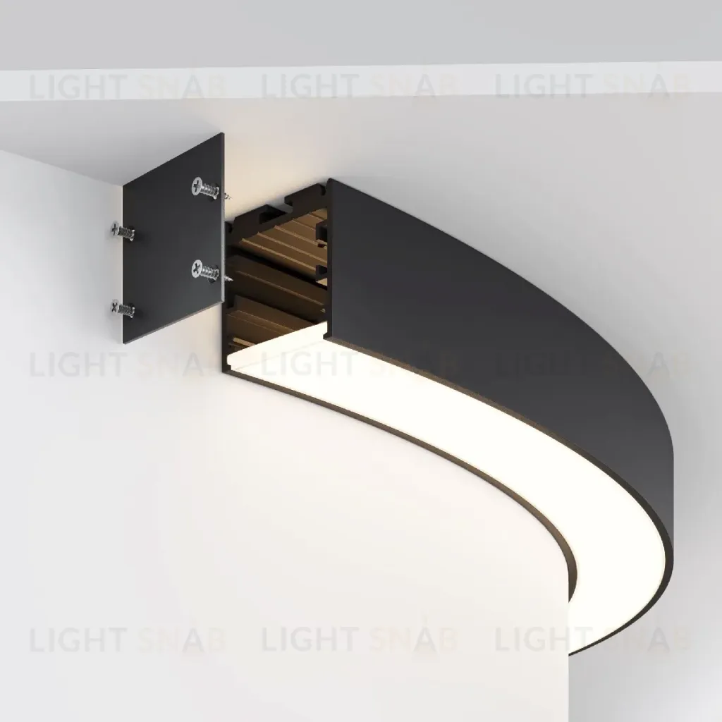 Радиусный профиль Maytoni Led strip ALM-3535R-B-D-90°-0.8M ALM-3535R-B-D-90°-0.8M