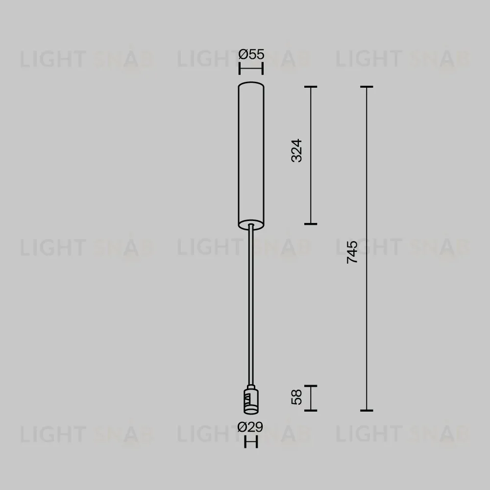 Основание потолочное для блока питания с вводом питания Maytoni Flarity TRA159C-BB1-BS TRA159C-BB1-BS
