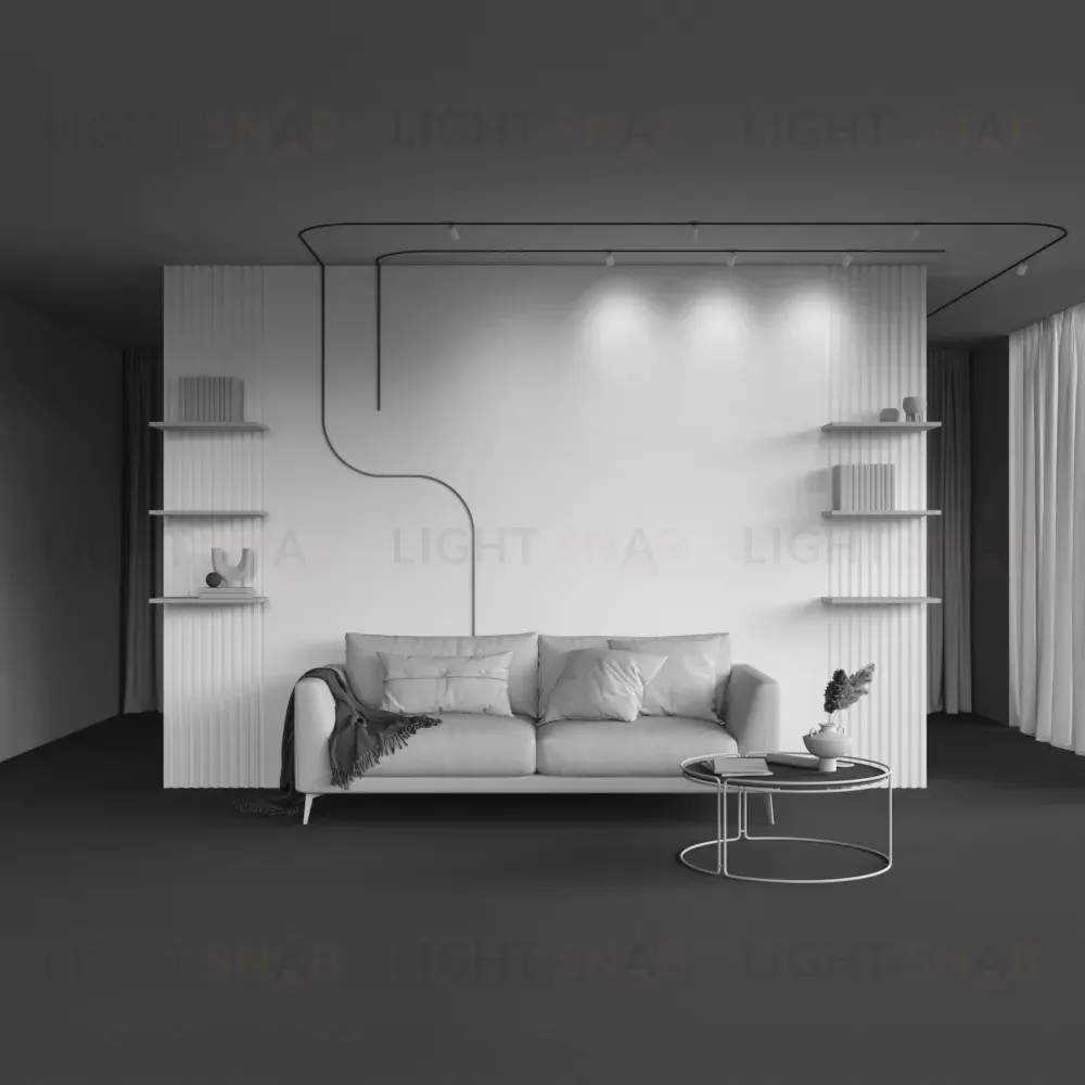 Трековый магнитный светильник Maytoni Focus Led TR187-1-5W2.7K-M-BW TR187-1-5W2.7K-M-BW