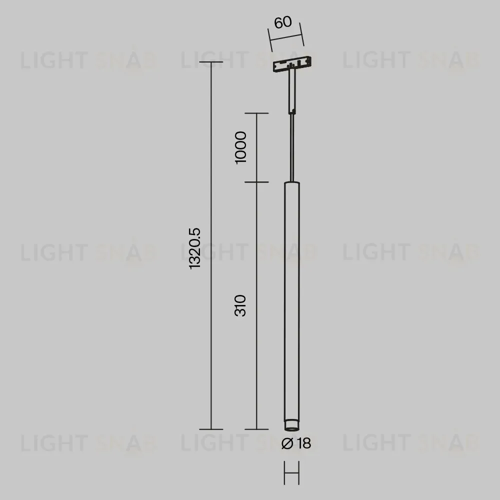 Трековый магнитный светильник Maytoni Skim TR191-1-3W3K-M-B TR191-1-3W3K-M-B