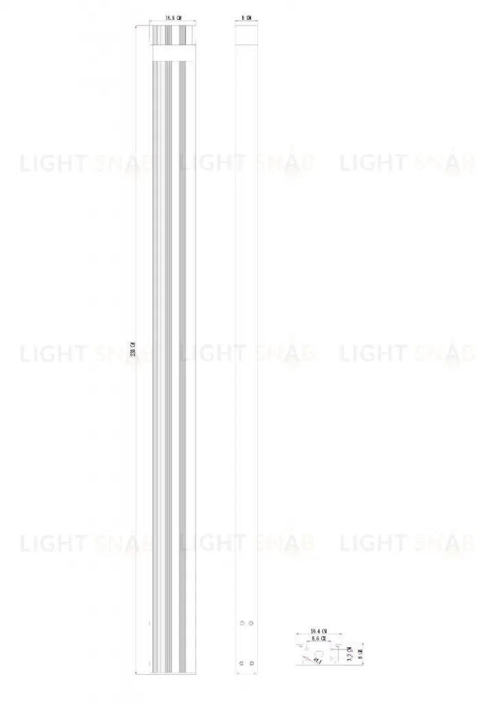Садово-парковый светильник Arte Lamp Arneb A2140PA-1BK A2140PA-1BK