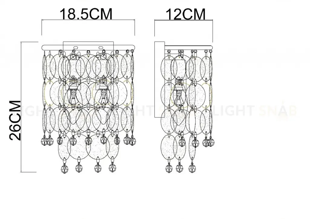 Настенный светильник Arte Lamp Pipirima A4089AP-2AB A4089AP-2AB