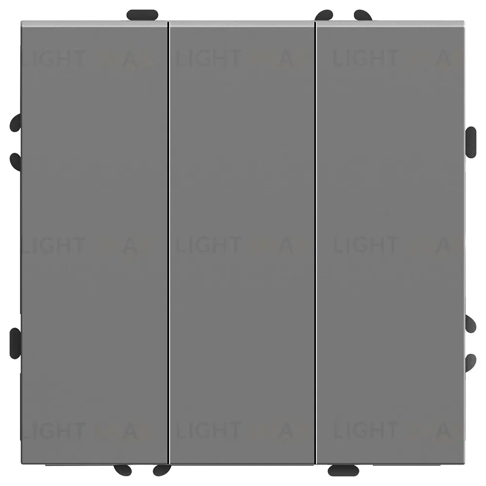 Выключатель трехклавишный Stekker RSW10-5108-10 Эмили 49948 49948