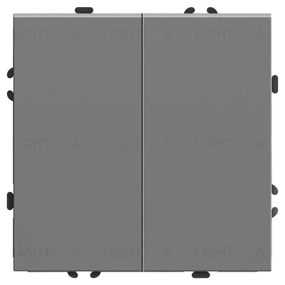 Выключатель двухклавишный Stekker RSW10-5104-10 Эмили 49944 49944