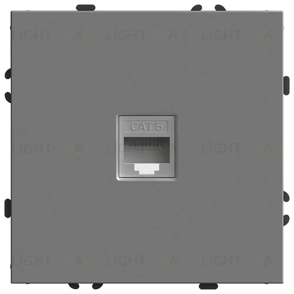 Розетка компьютерная 1-местная RJ-45 Stekker RST00-5117-10 Эмили 49951 49951