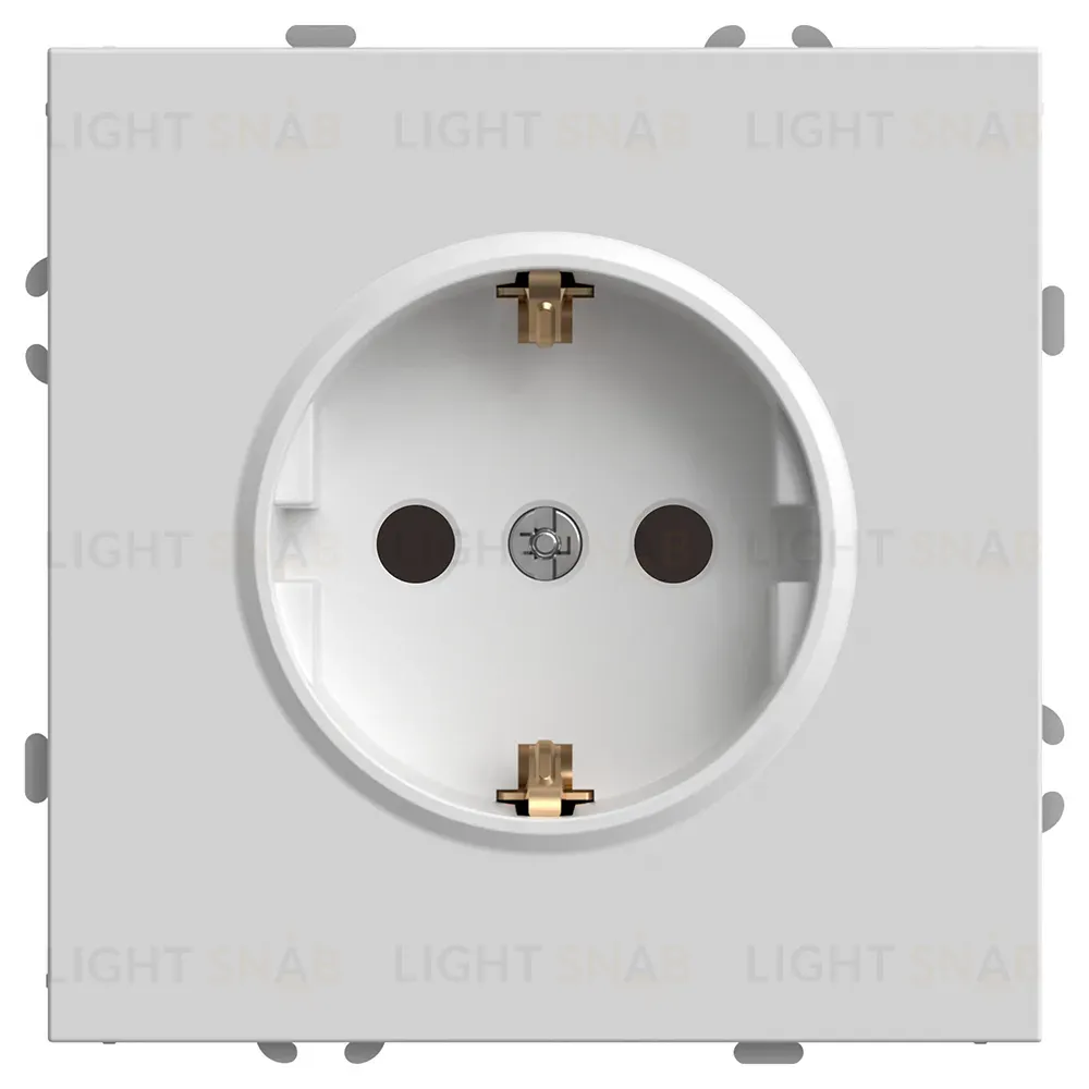 Розетка 1-местная с защитной шторкой Stekker RST16-5110-01 Эмили 49880 49880