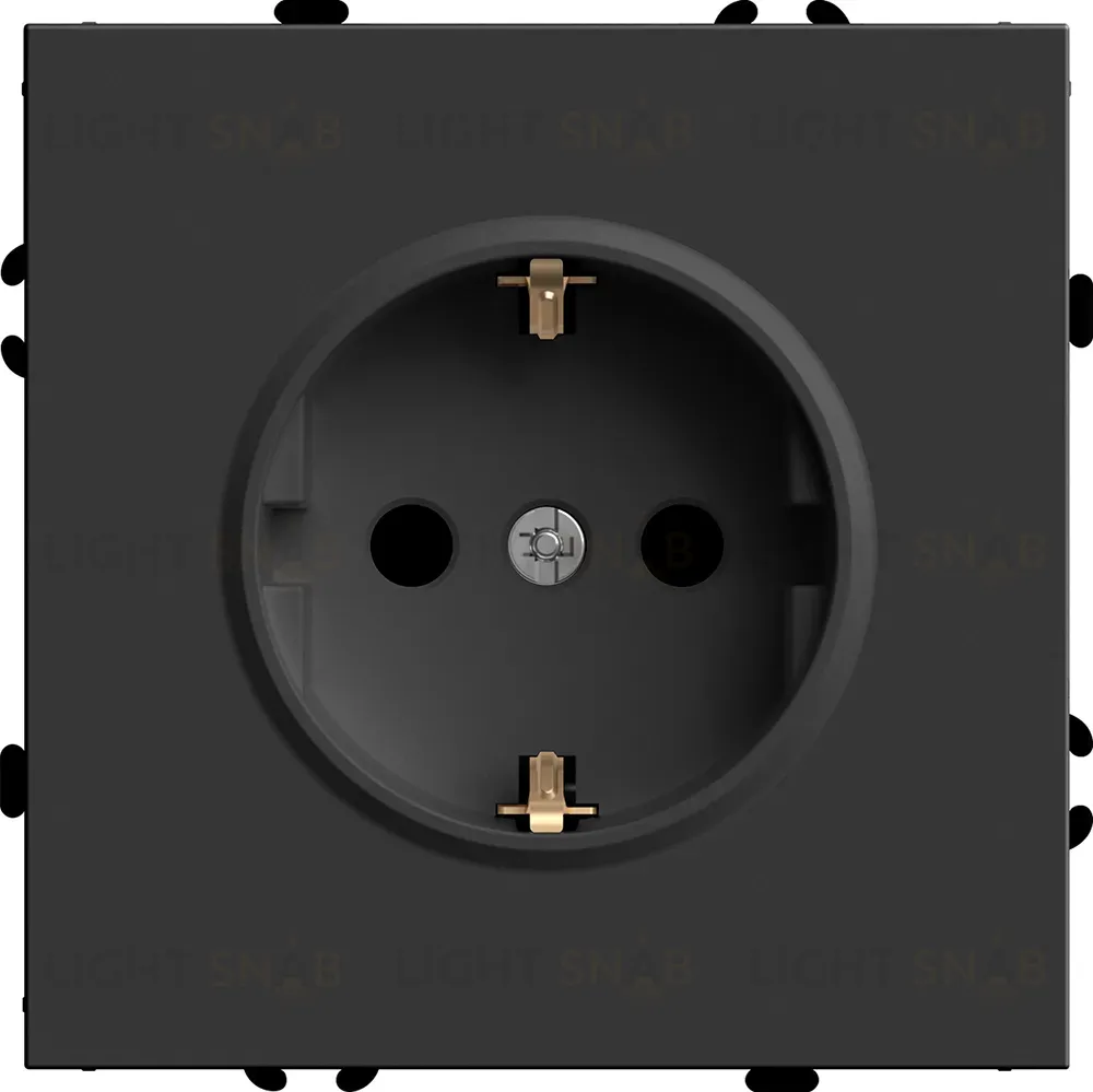 Розетка 1-местная с защитной шторкой Stekker RST16-5110-05 Эмили 49854 49854