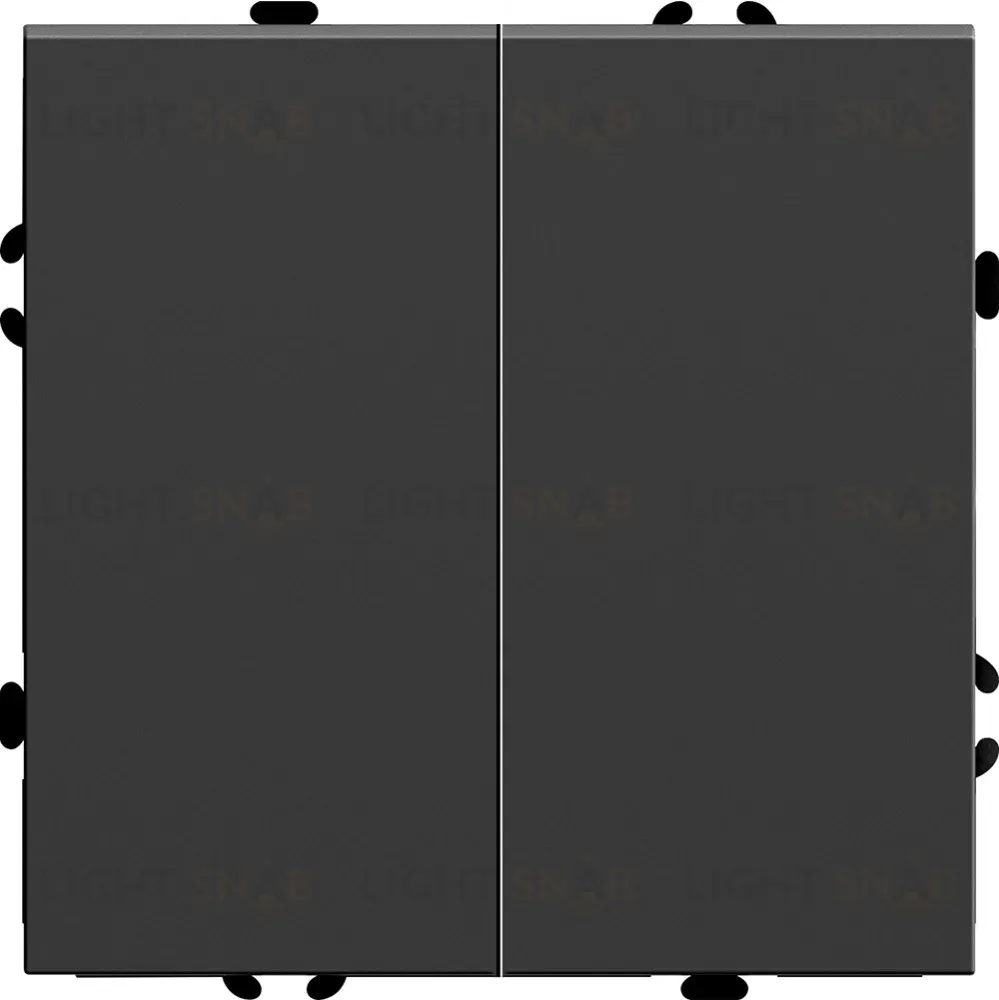 Переключатель двухклавишный Stekker RSW10-5107-05 Эмили 49843 49843