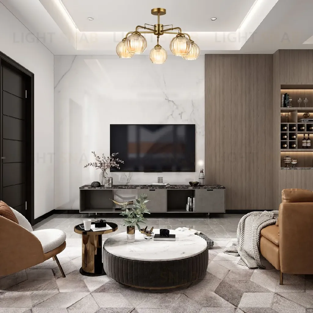 Люстра на штанге Escada Clever 1135/5P 1135/5P