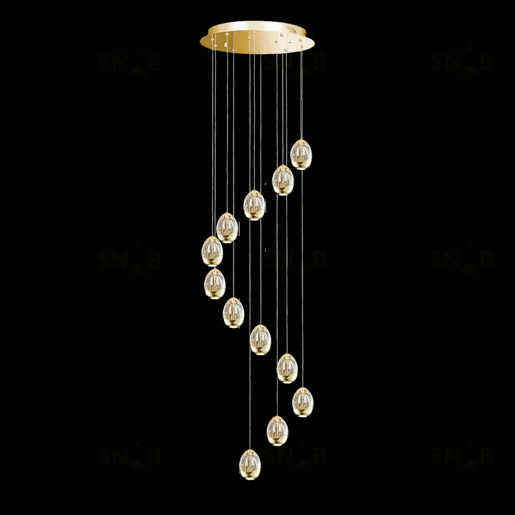 Каскадная люстра Delight Collection Terrene MD13003023-12A gold MD13003023-12A gold