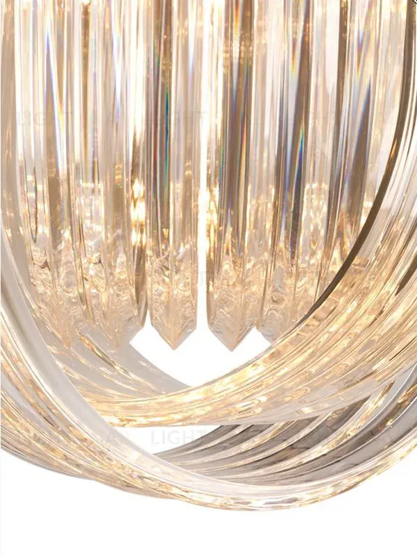 Подвесная люстра Delight Collection Murano Glass KR0116P-6 black KR0116P-6 black