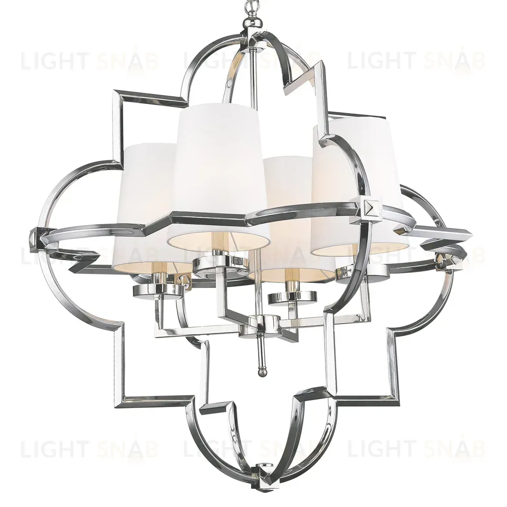 Подвесная люстра Delight Collection Mandeville KM0728P-4L nickel KM0728P-4L nickel