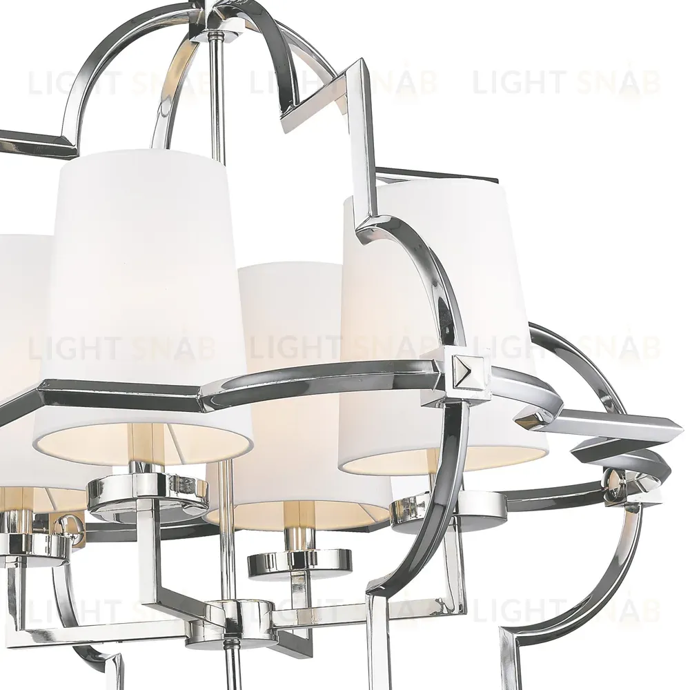 Подвесная люстра Delight Collection Mandeville KM0728P-4L nickel KM0728P-4L nickel