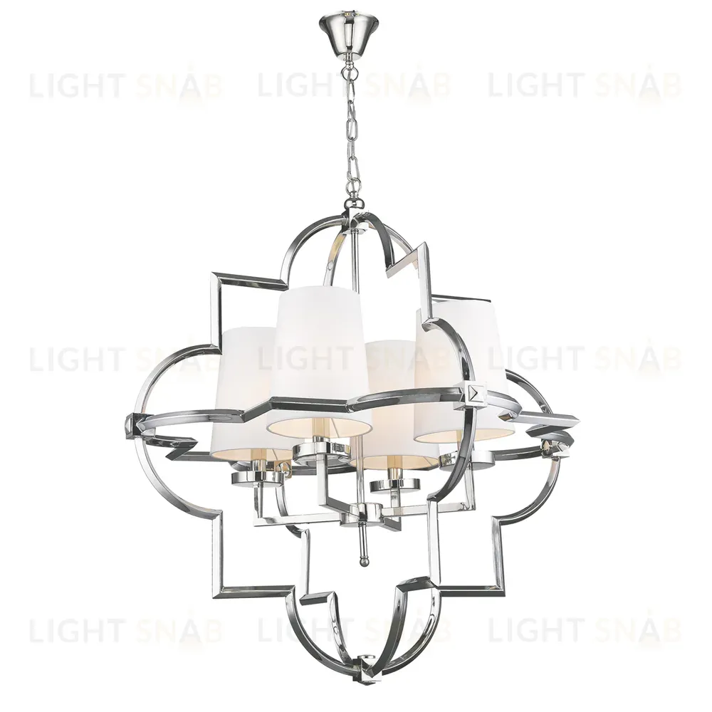 Подвесная люстра Delight Collection Mandeville KM0728P-4L nickel KM0728P-4L nickel
