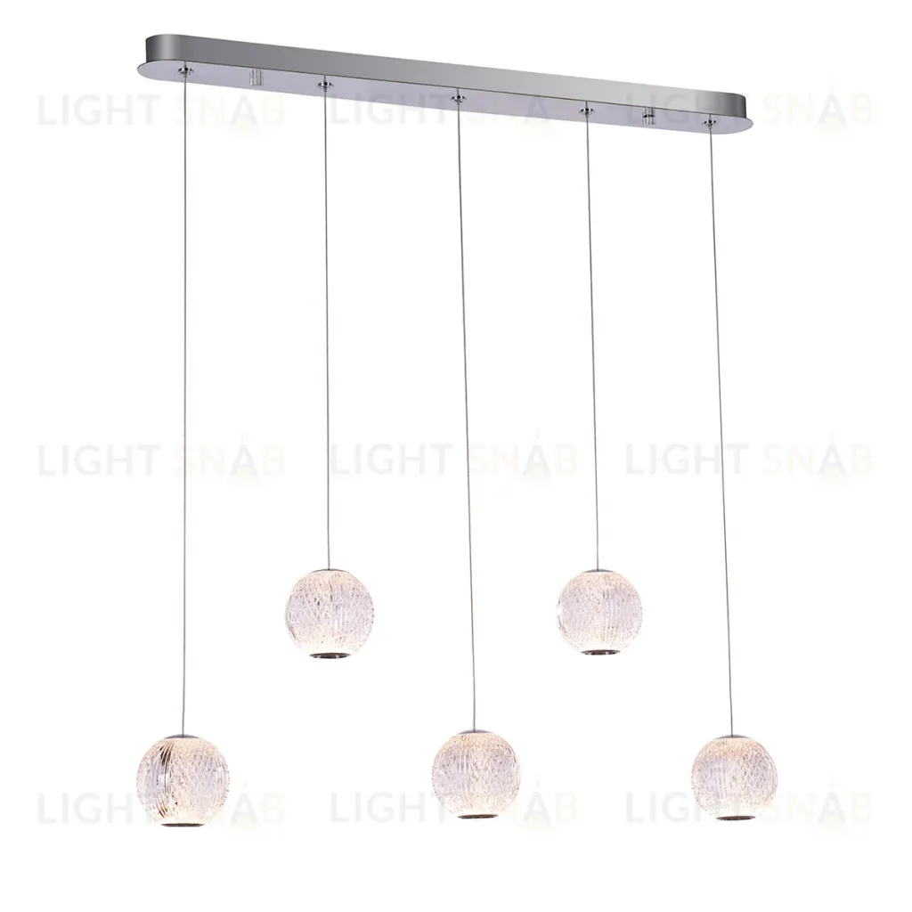 Подвесная люстра Delight Collection Elliot Diamante MD20001012-5B chrome MD20001012-5B chrome