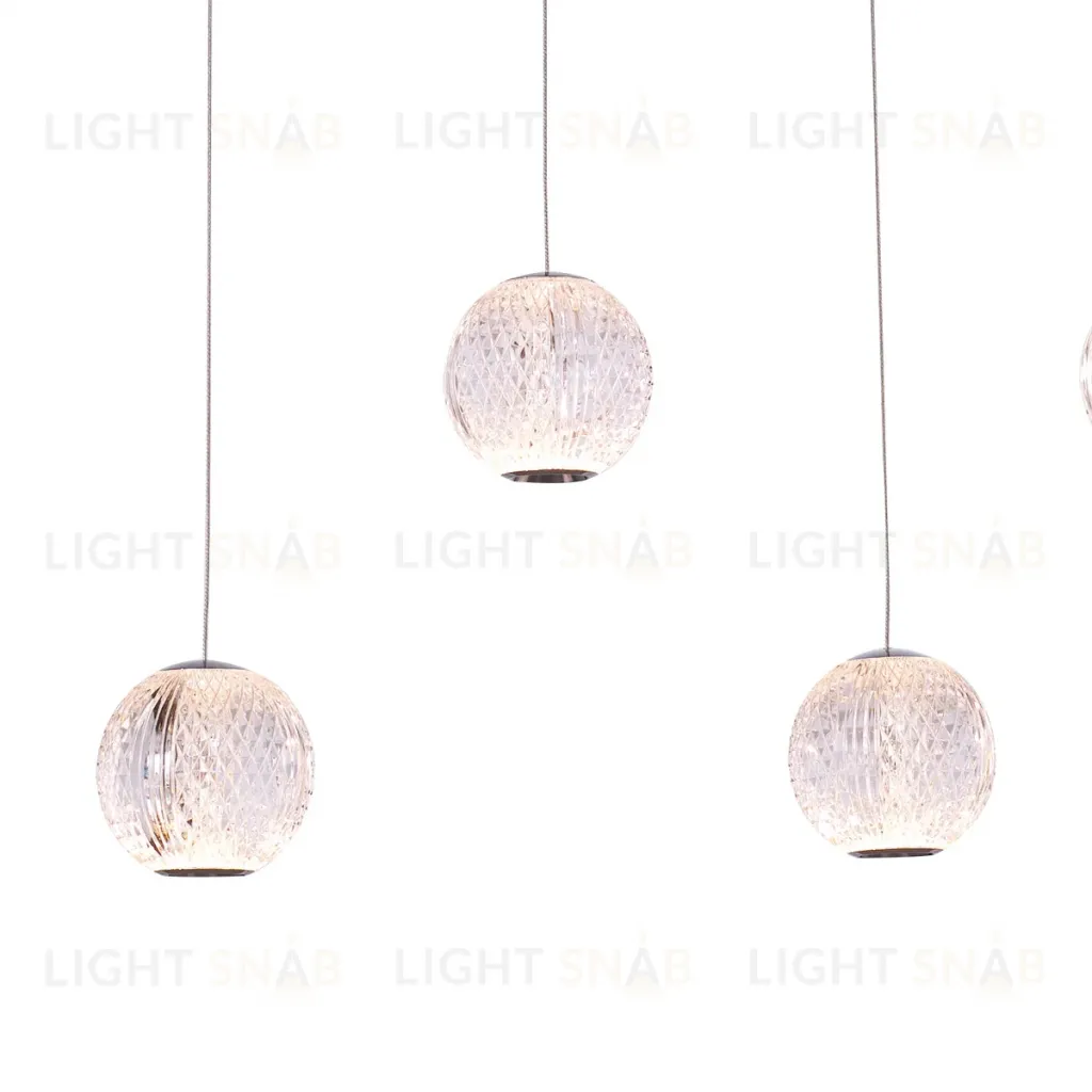 Подвесная люстра Delight Collection Elliot Diamante MD20001012-5B chrome MD20001012-5B chrome