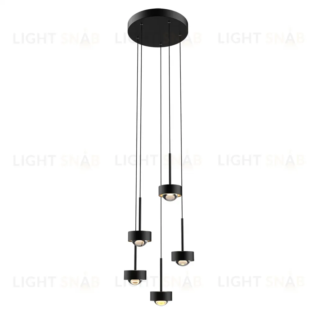 Каскадная люстра Delight Collection MD2826-5A black MD2826-5A black