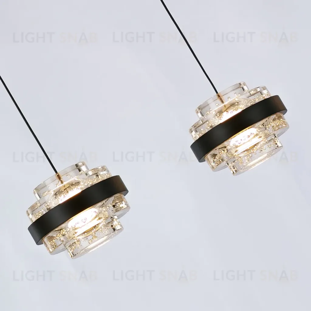 Подвесная люстра Delight Collection Indiana MD22030002-5B black/clear MD22030002-5B black/clear