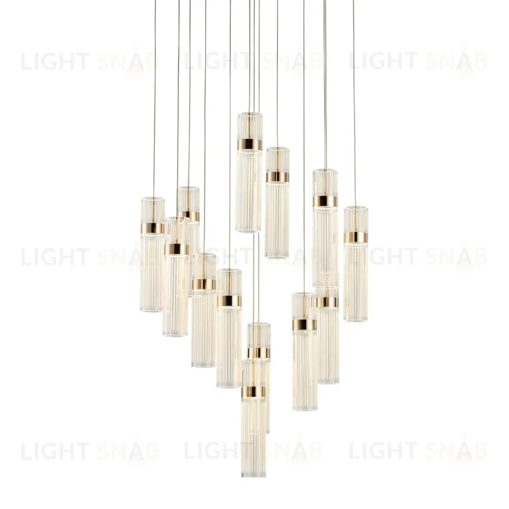 Каскадная люстра Delight Collection OM2367-F13 french gold OM2367-F13 french gold