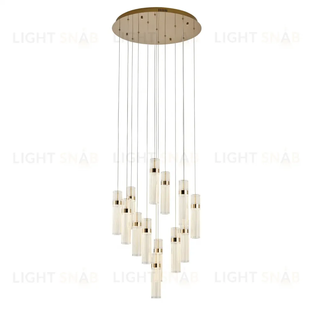 Каскадная люстра Delight Collection OM2367-F13 french gold OM2367-F13 french gold