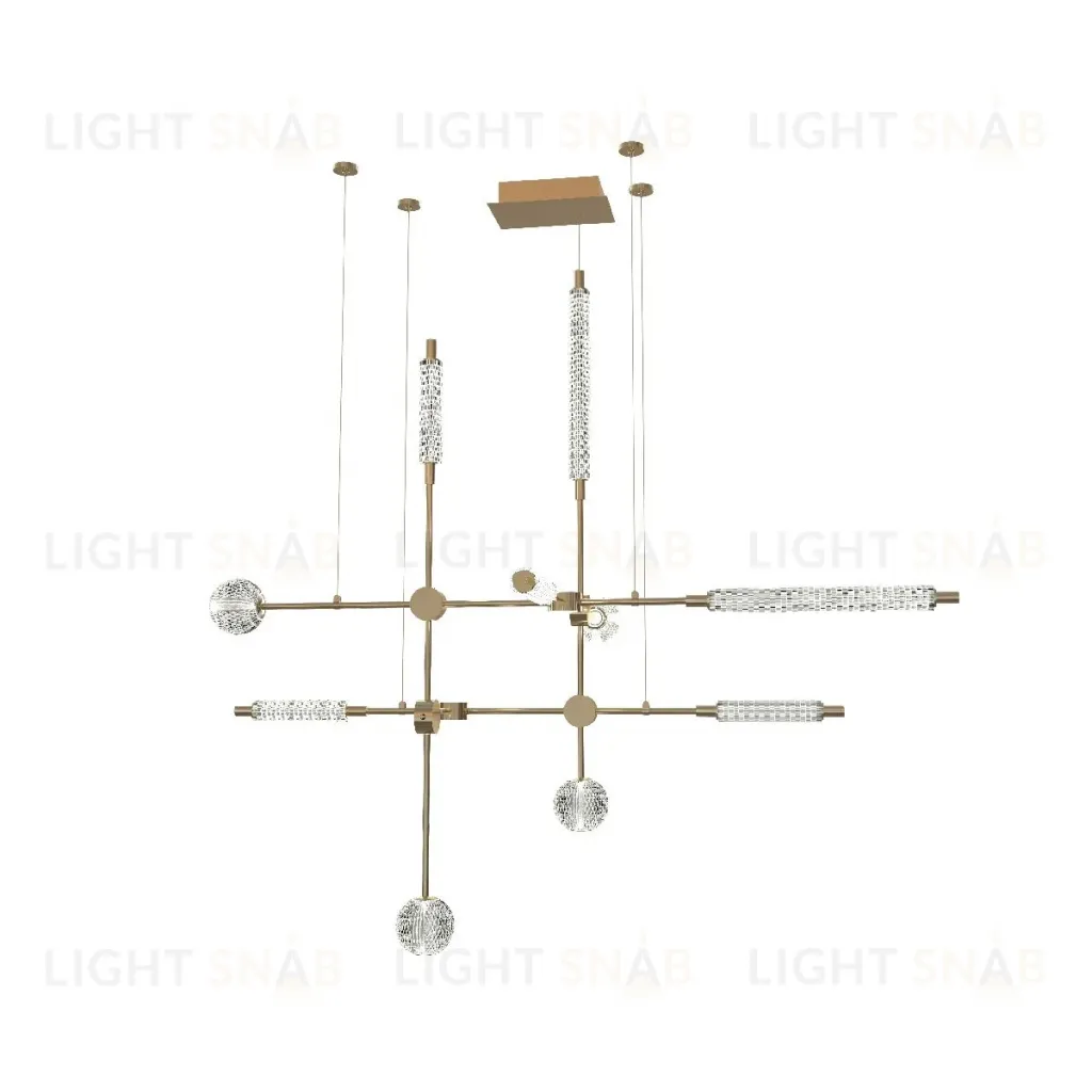 Подвесная люстра Delight Collection MD24083005-10AY-001 gold MD24083005-10AY-001 gold