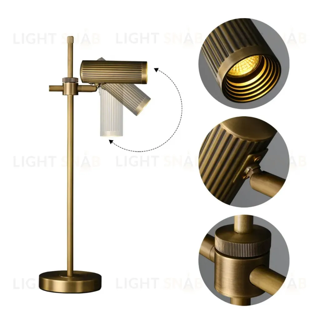 Настольная лампа Delight Collection Table lamp MT8906-1T antique brass MT8906-1T antique brass
