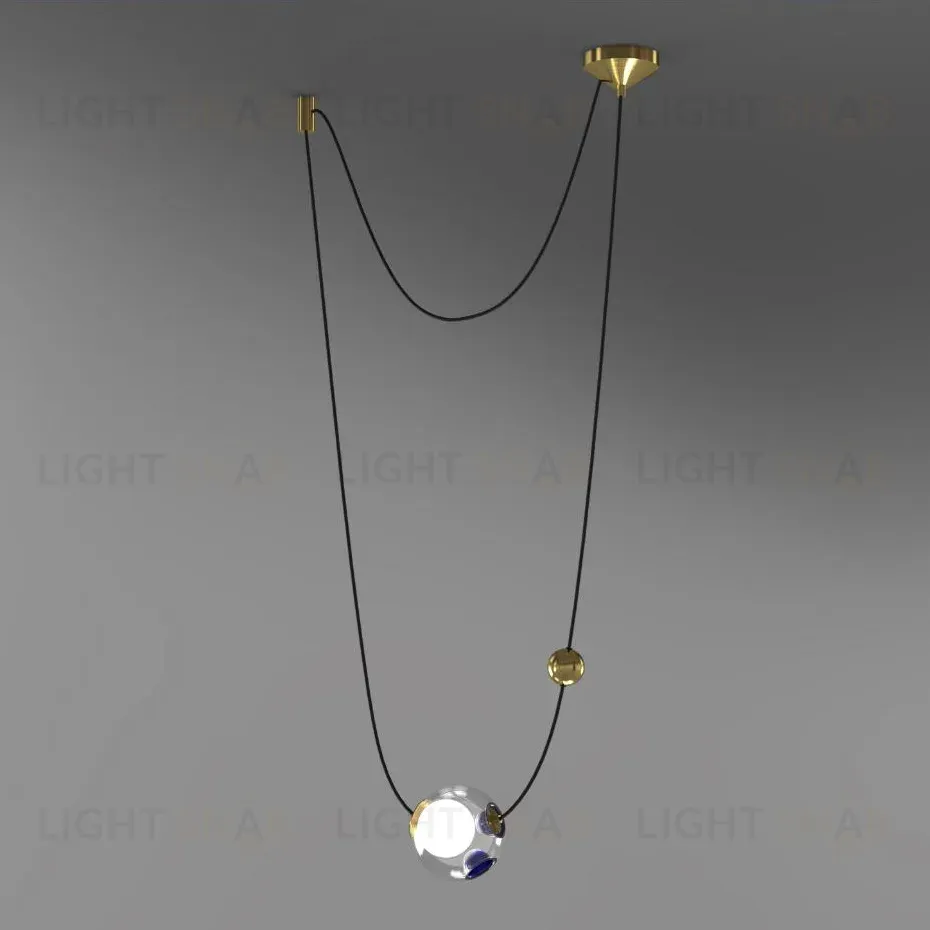 Подвесной светильник Delight Collection 10227P/A1 gold 10227P/A1 gold