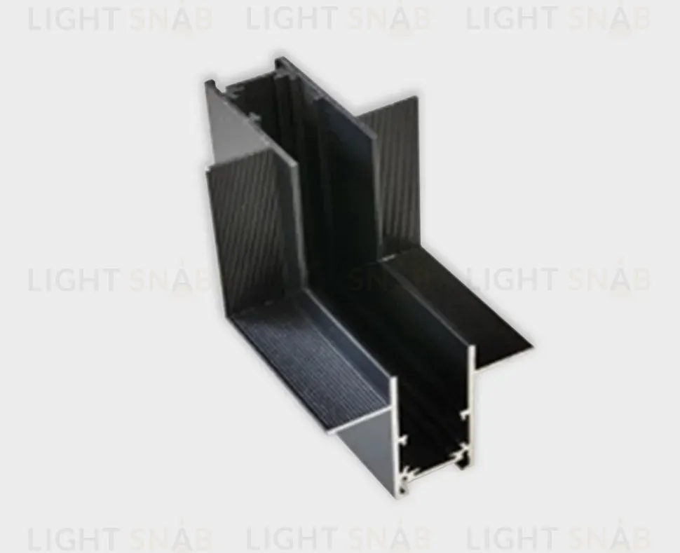 Соединитель вертикальный угловой для шинопровода Italline Atom IT012-5033 black IT012-5033 black