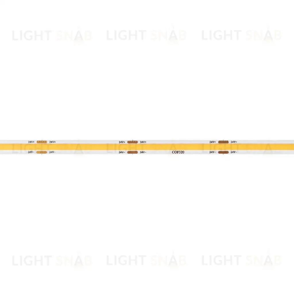 Светодиодная лента Arlight COB-X320-8mm 24V Warm3500 (8 W/m, IP20, 5m) 044584(1) 044584(1)