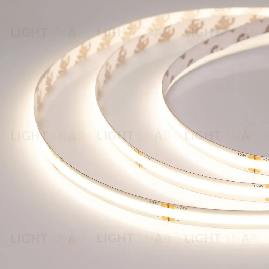 Светодиодная лента Arlight COB-X378-8mm 24V Warm3500 (11 W/m, IP20, 5m) 044579(3) 044579(3)
