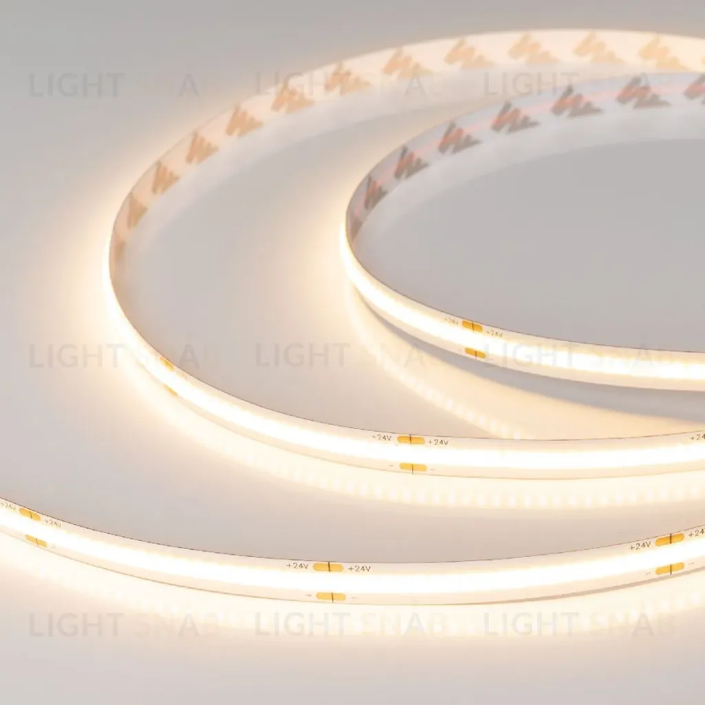 Светодиодная лента Arlight COB-X378-8mm 24V Warm2700 (11 W/m, IP20, 5m) 031859(3) 031859(3)