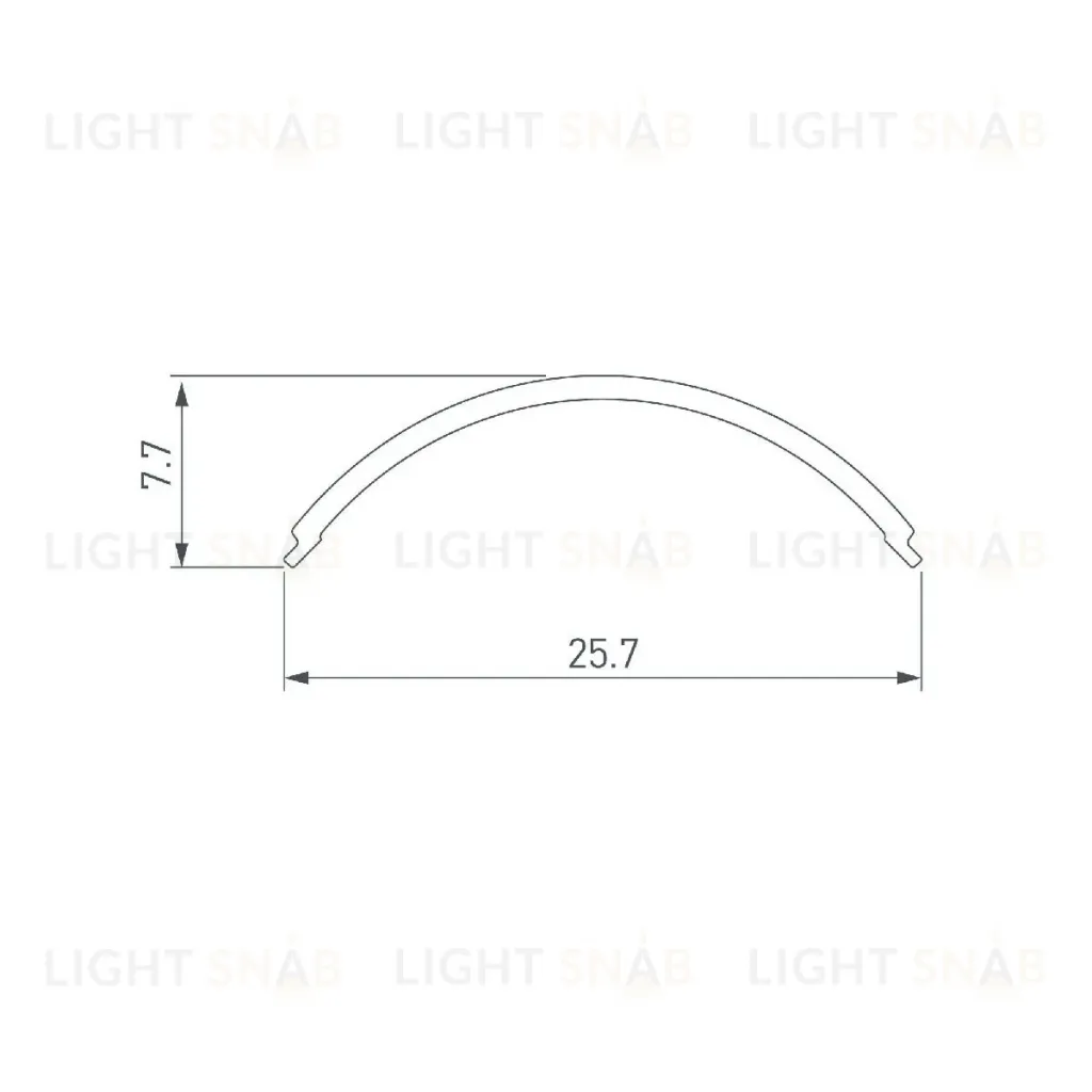 Экран Arlight SL-KANT-H20 ROUND OPAL 049168 049168