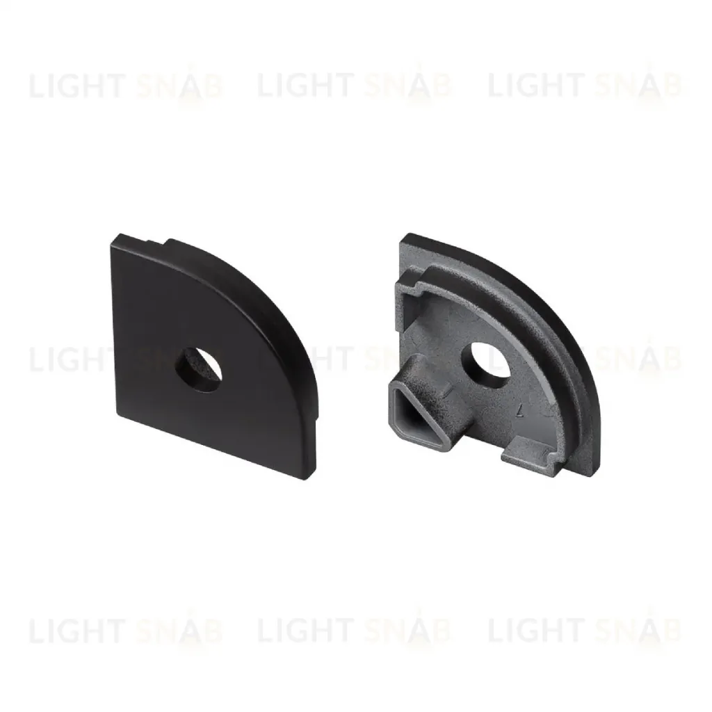 Заглушка с отверстием Arlight SL-KANT-H20 BLACK 049405 049405