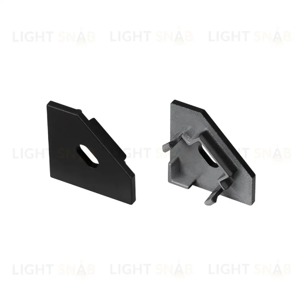 Заглушка с отверстием Arlight SL-KANT-H18 FLAT BLACK 049432 049432