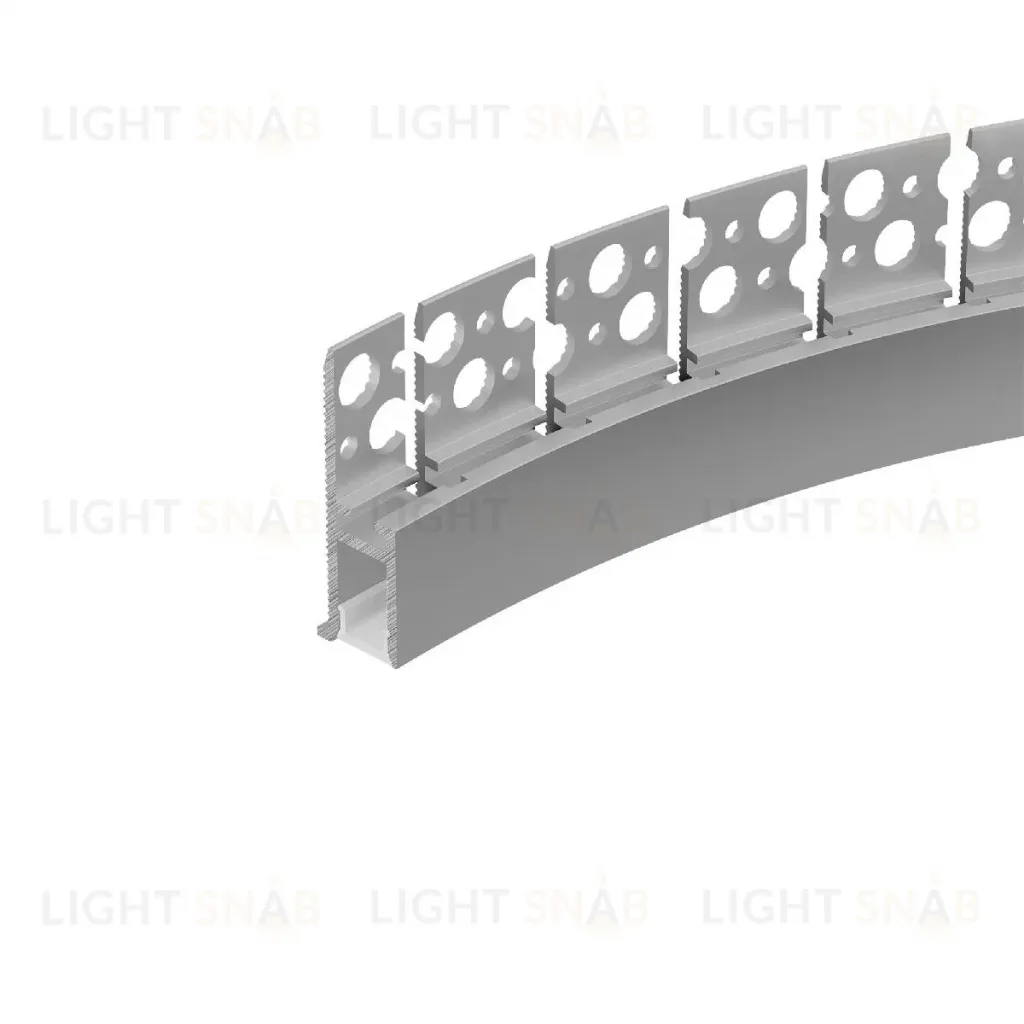 Алюминиевый профиль Arlight WALL-FANTOM-BENT-W10-SIDE-2000 ANOD 043694(1) 043694(1)