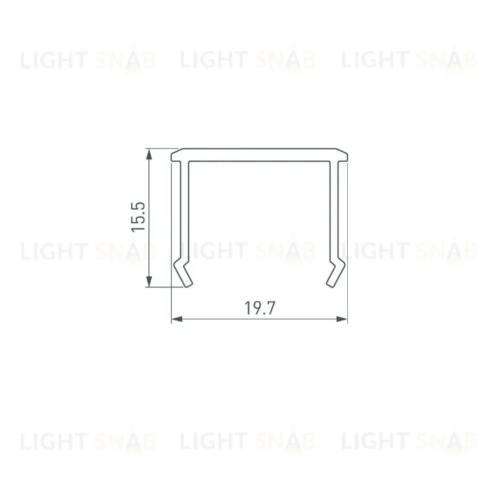 Экран Arlight СEIL-S18-SHADOW-SIDE-3000 OPAL 050491 050491