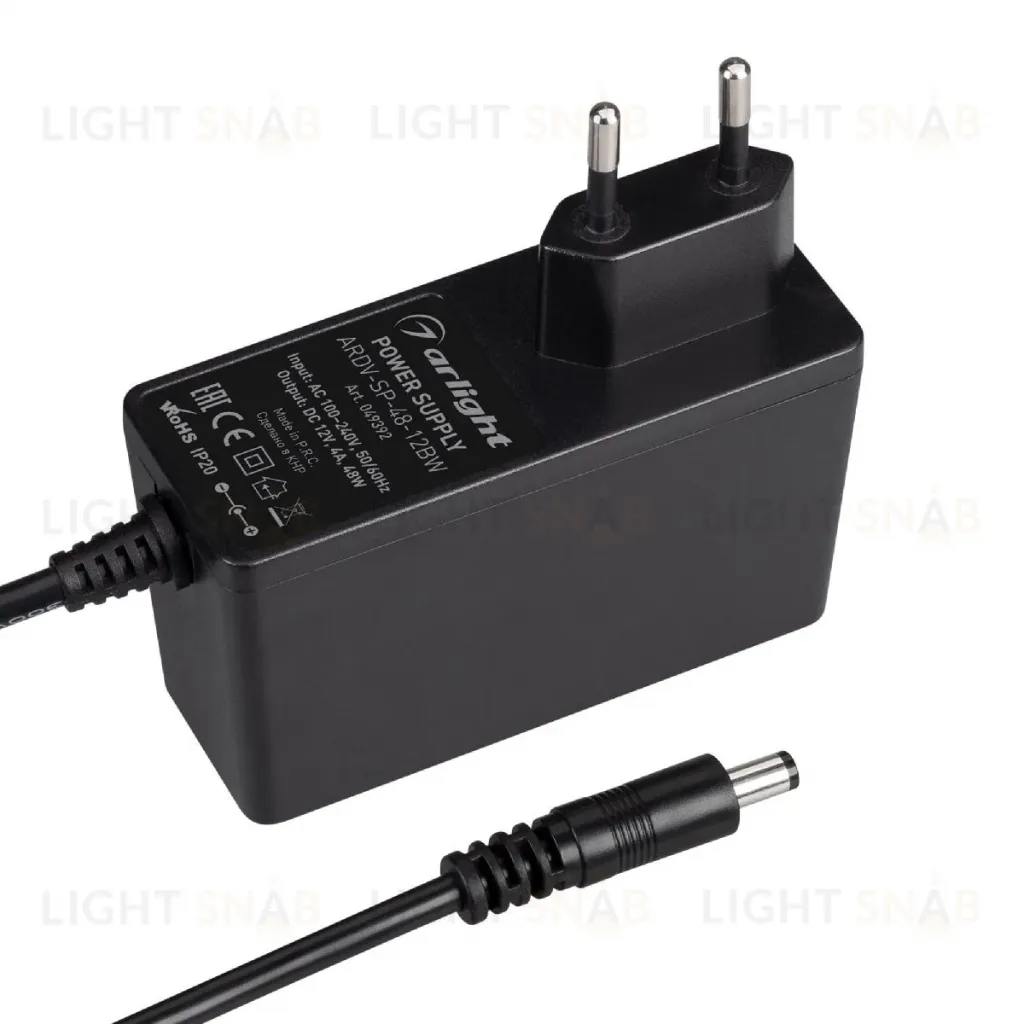 Блок питания Arlight ARDV-SP-48-12BW (12V, 4A, 48W) 049392 049392