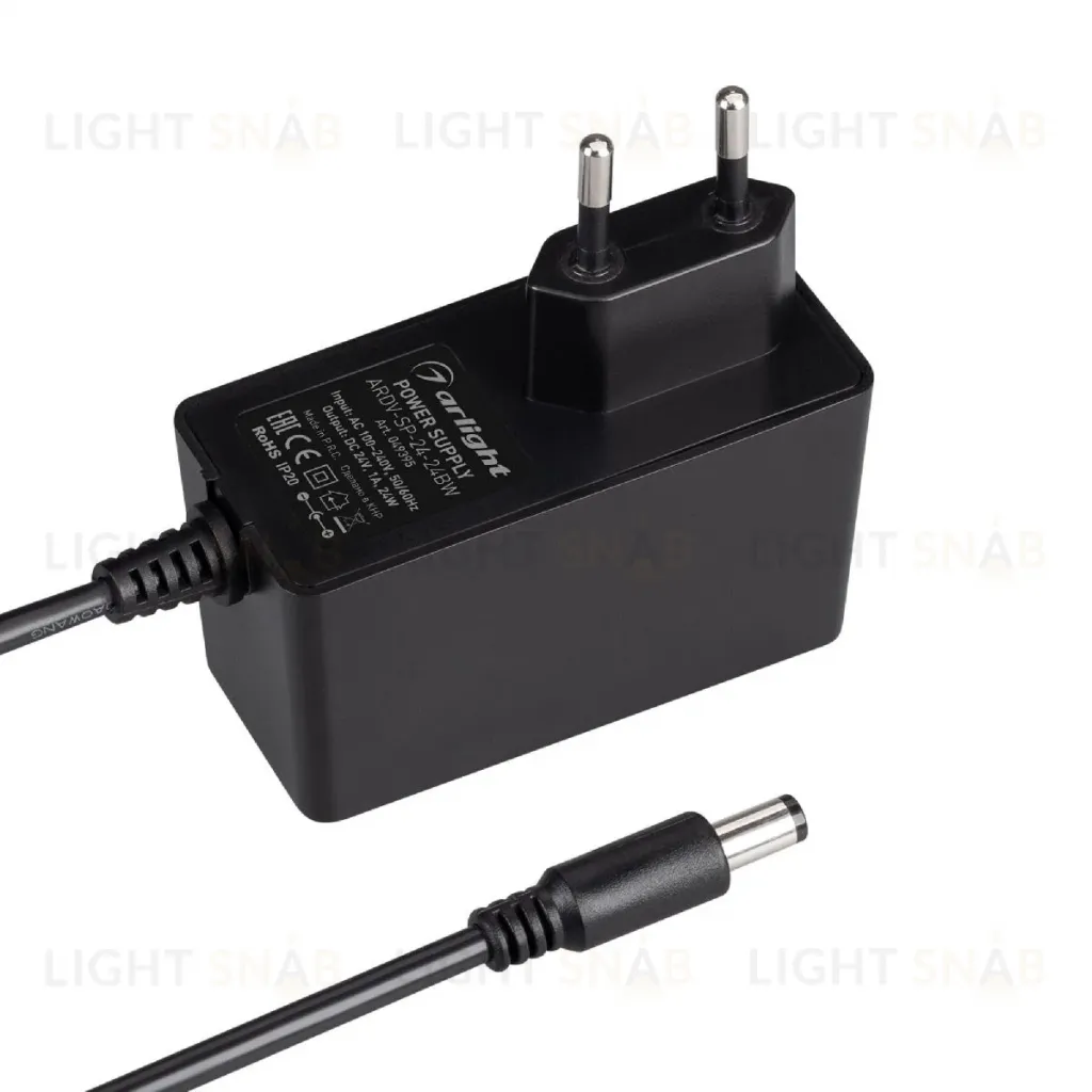 Блок питания Arlight ARDV-SP-24-24BW (24V, 1A, 24W) 049395 049395