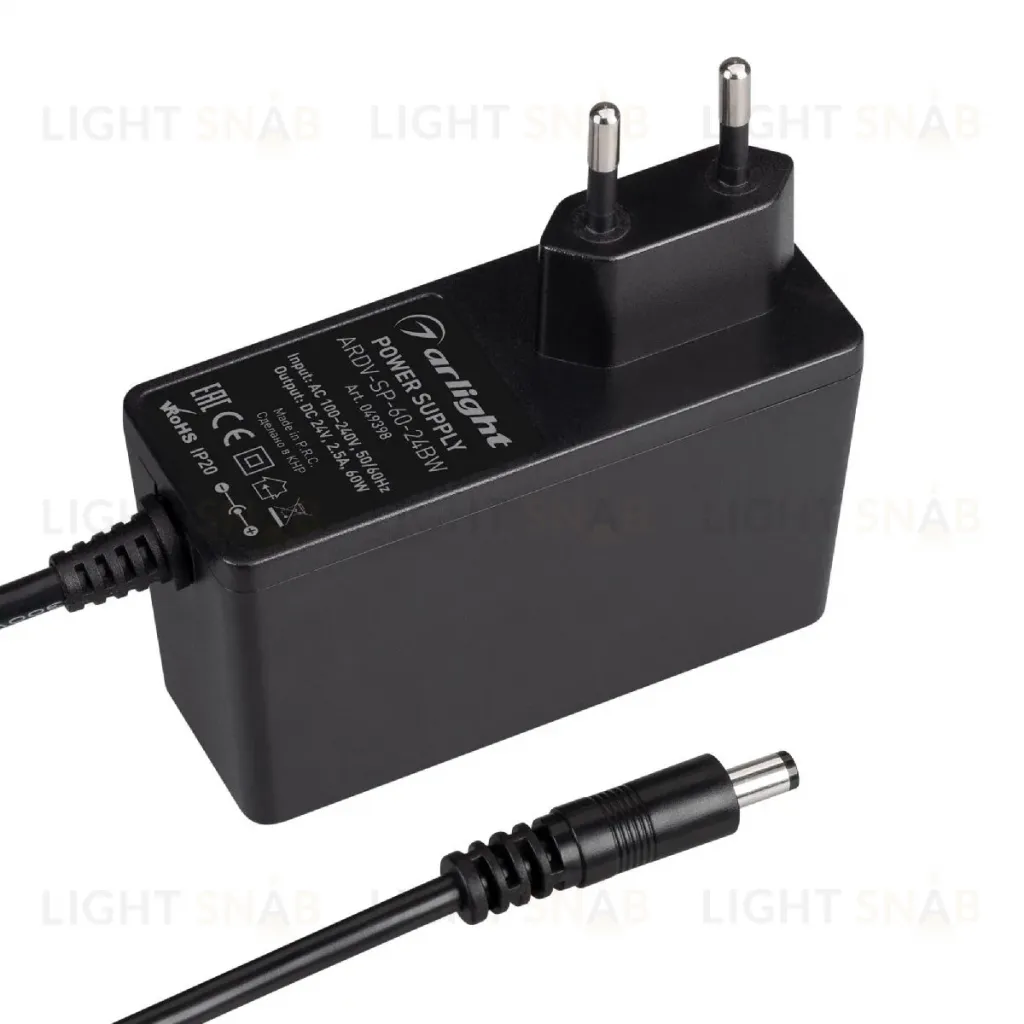 Блок питания Arlight ARDV-SP-60-24BW (24V, 2.5A, 60W) 049398 049398