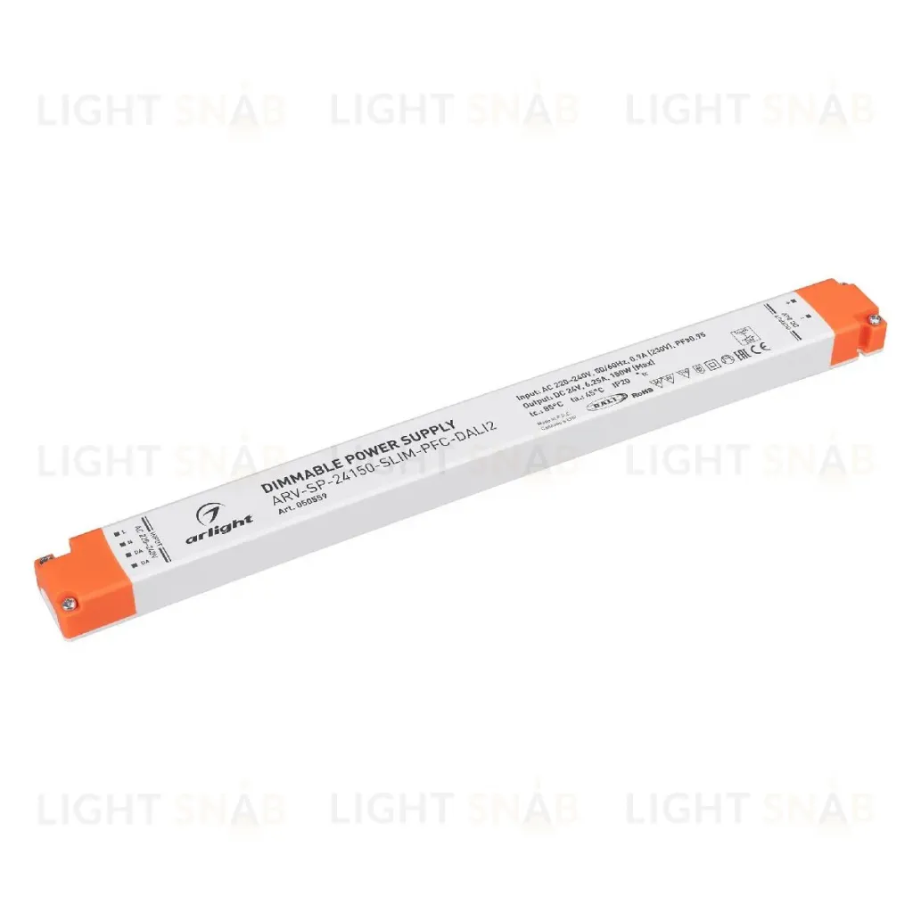 Блок питания Arlight ARV-SP-24150-SLIM-PFC-DALI2 (24V, 6.25A, 150W) 050559 050559