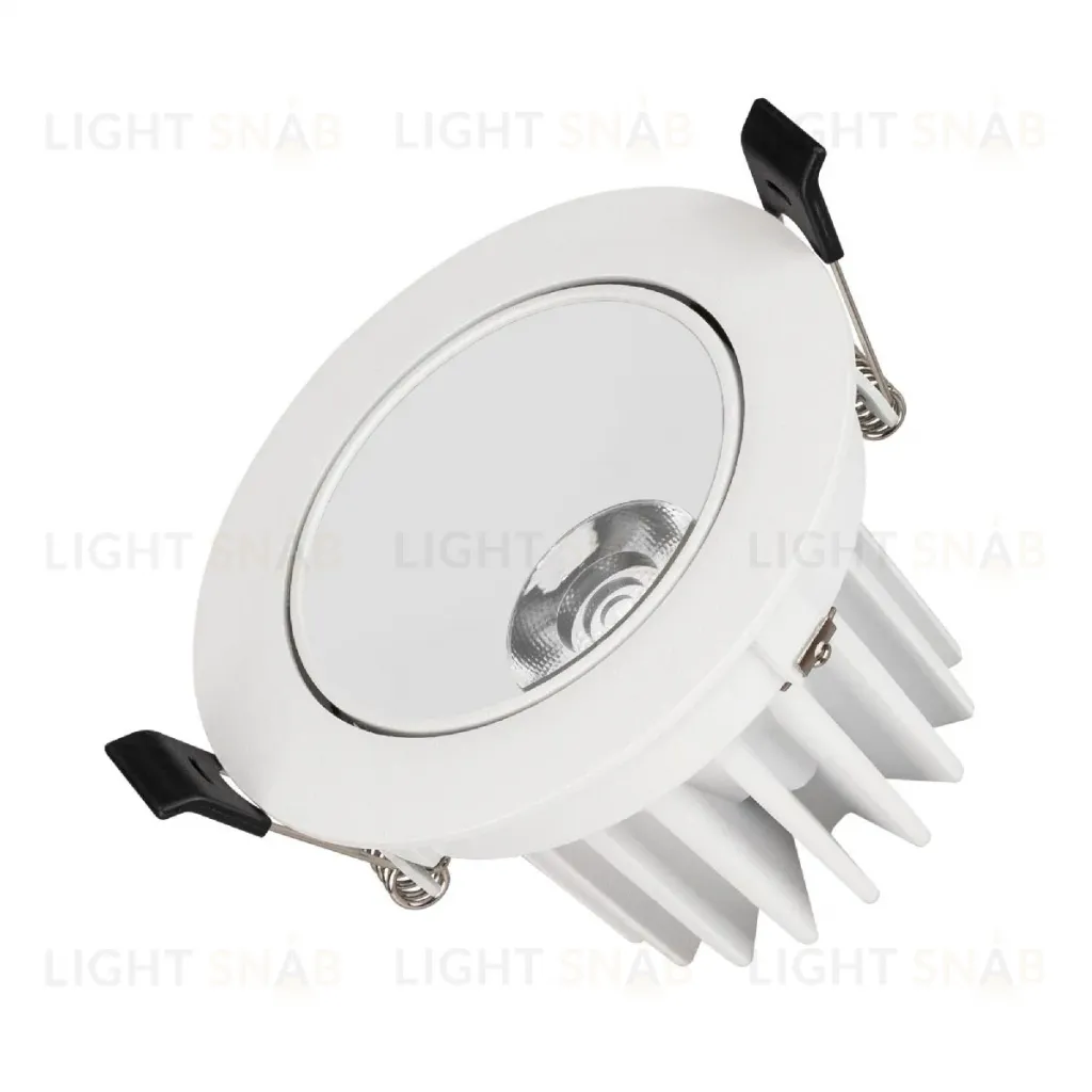Встраиваемый светильник Arlight MS-FORECAST-BUILT-TURN-R102-12W Warm3000 037188(1) 037188(1)