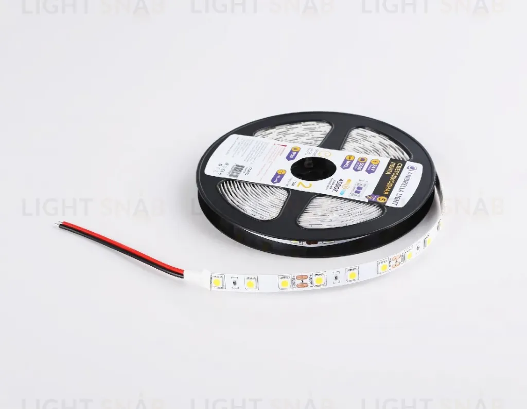 Светодиодная лента Ambrella Light Illumination 24В 5050 14,4Вт/м 3000K 5м IP20 GS4002 GS4002