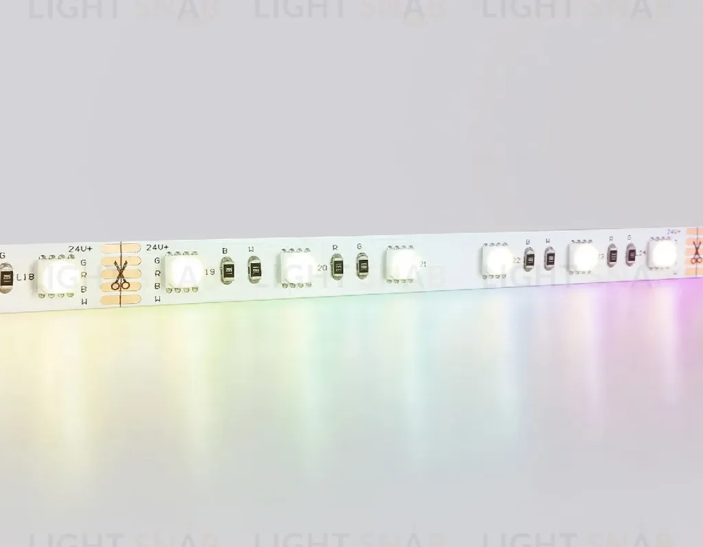 Светодиодная лента Ambrella Light Illumination 24В 5050 10Вт/м RGBW+4500K 5м IP20 GS4402 GS4402