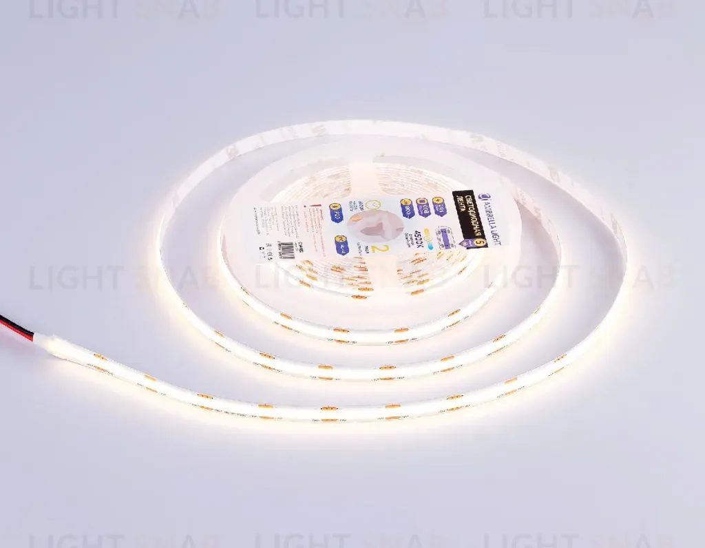 Светодиодная лента Ambrella Light Illumination 24В COB 10Вт/м 4500K 5м IP20 GS4652 GS4652