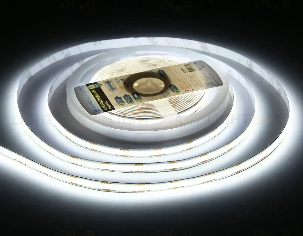 Светодиодная лента Ambrella Light Illumination 24В COB 10Вт/м 6500K 5м IP20 GS4653 GS4653