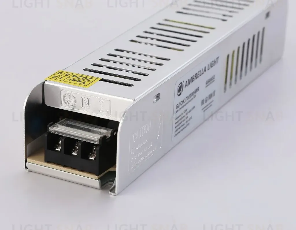 Блок питания с EMC для светодиодной ленты Ambrella Light Illumination 120Вт DC12В 10A IP20 GS8652 GS8652