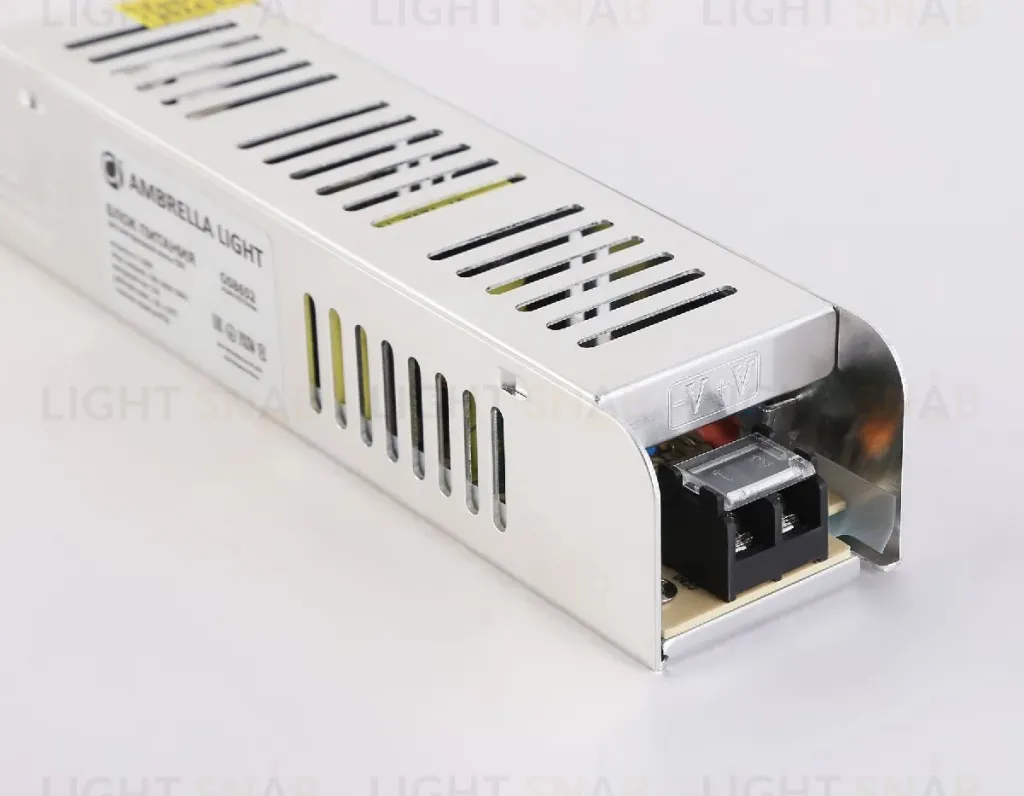 Блок питания с EMC для светодиодной ленты Ambrella Light Illumination 120Вт DC12В 10A IP20 GS8652 GS8652