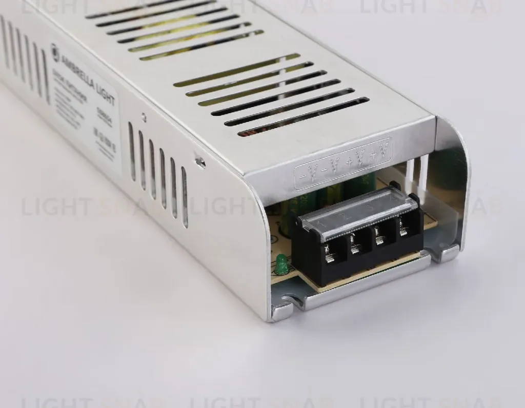 Блок питания с EMC для светодиодной ленты Ambrella Light Illumination 200Вт DC12В 16,7A IP20 GS8654 GS8654