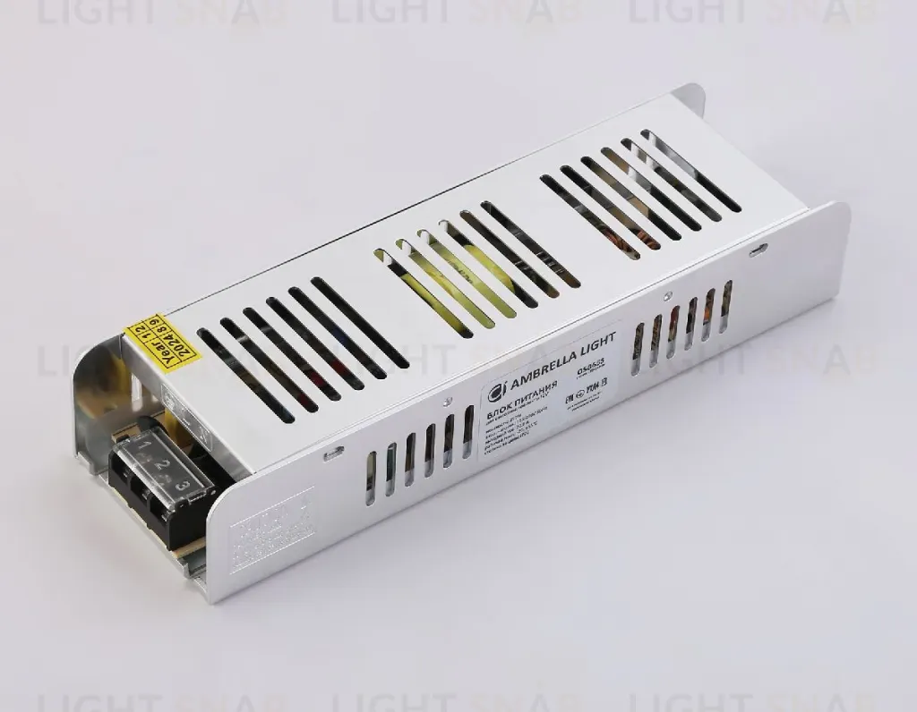 Блок питания с EMC для светодиодной ленты Ambrella Light Illumination 250Вт DC12В 20,8A IP20 GS8655 GS8655